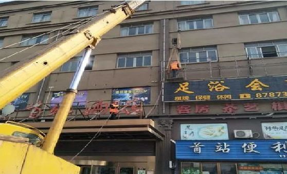 陇县安装较高的门店招牌有什么好的方法？